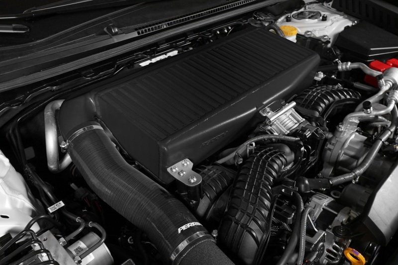 Subaru WRX Top Mount Intercooler - Perrin Performance - Black - `22-`25